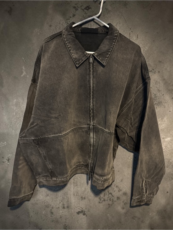 Fear of God Other - ESSENTIALS Fear of God Vintage Black  Denim Jacket XL